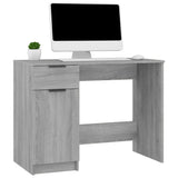 Desk Grey Sonoma 100x50x75 cm Engineered Wood 817127