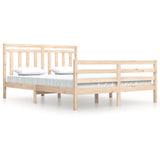 Bed Frame without Mattress 160x200 cm Solid Wood 3105325