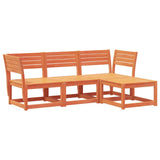 Garden Lounge Set Wax Brown Solid Pine Wood Standard Modular 3216907