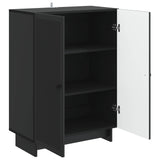 Sideboard Black 66 x 34.5 x 90 cm Engineered Wood 893896