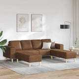 Living Room Couch 3 pcs Brown 3335139