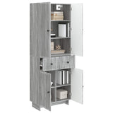 Cabinet Set 2 pcs 66 x 34.5 x 90 cm Engineered Wood 3416409