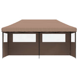 Party Tent Folding Brown 292 x 580 x 315 cm Oxford Fabric 42023658
