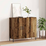 Sideboard Old Wood 90 x 34 x 80 cm Engineered Wood 869079