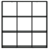Book Cabinet 102 x 29 x 103.5 cm Engineered Wood Black Oak 8015688