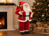 Santa Claus Figure Red 110 cm Polyester 42050768