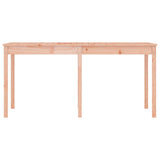 Garden Table 159.5x82.5x76 cm Solid Wood Douglas 823981