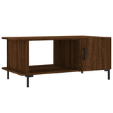 Coffee Table Brown Oak 90x50x40 cm Engineered Wood 829499