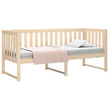 Day Bed without Mattress 75x190 cm Small Single Solid Wood Pine 820891