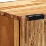 Sideboard with Shelf Brown 40 x 33 x 75 cm Solid Mango Wood 4017780