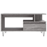 Coffee Table Grey Sonoma 90x49x45 cm Engineered Wood 831026