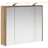 Bathroom Mirror Cabinet Artisian Oak 73.5 x 16 x 62.5 cm 889182