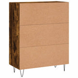 Sideboard Smoked Oak 69.5x34x90 cm Engineered Wood 830257