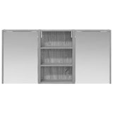Bathroom Cabinet Set 3 pcs 126 x 16 x 62.5 cm Engineered wood 3403829