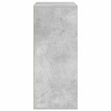 ZNTS Book Cabinet Concrete Grey 60x30x71.5 cm Engineered Wood 860313