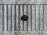 TV Cabinet Grey Sonoma 147 x 34.5 x 30 cm Engineered Wood 894021