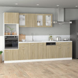 Drawer Bottom Cabinet Lyon Sonoma Oak 80x46x81.5 cm Engineered Wood 849615