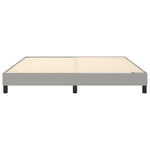 Bed Frame without Mattress Light Grey 180x200 cm Super King Fabric 3120532