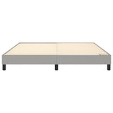 Bed Frame without Mattress Light Grey 180x200 cm Super King Fabric 3120532