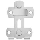 Door Latch 423 pcs Silver 70 x 8 mm Steel 864754
