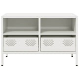 TV Cabinet White 68x39x43.5 cm Cold-rolled Steel 851321