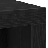 Coffee Table Black Oak 102 x 50 x 35 cm Engineered Wood 862072