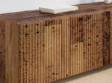TV Wall Cabinet Wall-mounted 2 pcs Old Wood 59.5 x 31 x 40 cm 892346