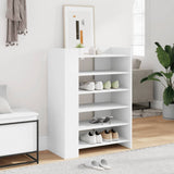 Shoe Cabinet White 74.5x37.5x100 cm Engineered Wood 848430