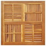 Table Top 90x90x2.2 cm Square Solid Wood Acacia 4004257