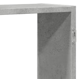 ZNTS Wall Shelf Concrete Grey 159x18x65 cm Engineered Wood 853212