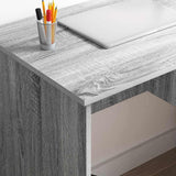 Desk with Drawer Grey Sonoma 90 x 49 x 75 cm Engineered Wood 869271
