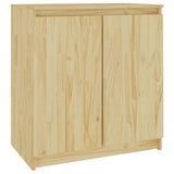 Side Cabinet 60x36x65 cm Solid Wood Pine 833097