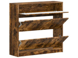 Shoe Cabinet UTRECHT 78 x 24 x 100 cm Engineered Wood 897760