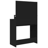 Bedroom Dressing Tables with Drawer Black 80 x 39.6 x 135 cm 888978