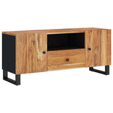 TV Cabinet 105x33.5x46 cm Solid Wood Acacia&Engineered Wood 351959