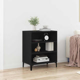 Sideboard Black Oak 57 x 35 x 70 cm Engineered Wood 862592
