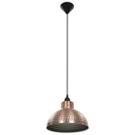 Ceiling Lamps 2 pcs Semi-spherical Copper Colour 242556