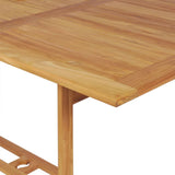 Garden Dining Set Warm Teak 3059565