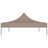 ZNTS Party Tent Roof 4.5x3 m Taupe 270 g/m² 315369