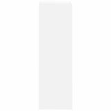 6 Piece TV Cabinet Set White Engineered Wood 3078699