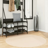 Rug HUARTE Short Pile Soft and Washable Beige 120 cm 375029