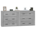 Sideboards 2 pcs Grey Sonoma Engineered Wood 3185413
