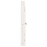 Outdoor Kitchen Doors MEPPEL 2 pcs White 50x9x82 cm Solid Wood Pine 832360