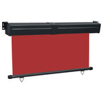 Balcony Side Awning 145x250 cm Red 48427