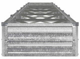 Raised Garden Bed Silver 480 x 40 x 24 cm galvanized 8006368