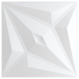 Wall Panels 24 pcs White 50x50 cm XPS 6 m Star 356932