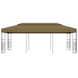 Garden Gazebo 6x3x2.7 m Taupe 180 g/m 312230
