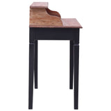 Writing Desk with Drawers 90x50x101 cm Solid Mahogany Wood 283910