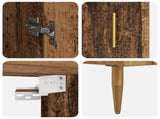 Highboard Old Wood 69.5 x 34 x 180 cm Engineered Wood 3415810