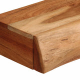 Wall Shelves 2 pcs 60x17x8 cm Solid Wood Acacia 373630